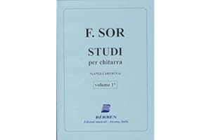 BERBEN S.R.L. Fernando Sor-Studi Vol 1 Op 60 E 31