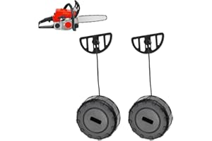 ALPPIHYM Confezione da 2 Tappo del Carburante e Tappo dell'Olio per Motosega STIHL MS170/MS180/018/017/1130/350/0500 - Compatibile con Cancanle Tappo benzina - Accessori di Qualità per la tua Motosega STIHL