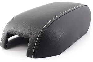 SZSS-CAR 1 funda para reposabrazos de consola central de coche, color negro,Compatible con Volvo XC90 2003 2004 2005~2009 2010 2011 2012 2013 2014