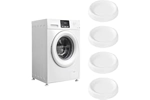 Lotbun 4er Set schwingungsdämpfer Universal für Waschmaschinen & Trockner, Anti Vibration Waschmaschine, Waschmaschine Füße, Vibrationsdämpfer für AEG Bosch Siemens Privileg