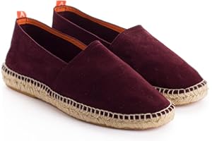 ABARCA Espadrilles für Herren aus Jute und Leder, handgefertigt in Spanien, Sommerparties, bequem und atmungsaktiv