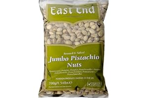East End Jumbo Pistaschnötter rostade och saltade premiumkvalitet 700 g