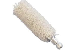 Birchwood Casey Durable Versatile Gun Maintenance Scrubbing Cleaning Cotton Bore Mop | for 12 Gauge