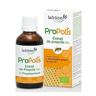 Ladrôme Propolis - Extraits de Propolis Goutte Pour Défenses Immunitaires - 50 ml