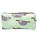Price comparison product image LParkin Sloth Students Super Large Capacity Canvas Pencil Case Pen Bag Pouch Stationary Case Makeup Cosmetic Bag (Blue)
