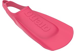 Arena Unisex Adult Comfortable Lightweight Swim Training Fins for Men and Women Silicone Short Blade Flippers Open Heel Design