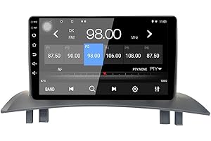 LEXXSON Android 10.1 Radio de Coche para Renault Megane 2 2004-2008 | Radio Am FM RDS de 9 Pulgadas con navegación GPS WiFi Bluetooth Reproductor USB Control del Volante Enlace de Espejo 2G 32G