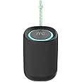 MYCANDY Portable Bluetooth Speaker with Powerful 15W Output and Bass Master, Waterproof, LED Light, Lightweight. Great for Outdoors - Pool, Gym, Desert Camping and more WBS-B100 (Black)
