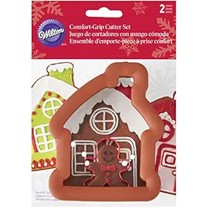 Wilton Gingerbread House & Boy Cookie Cutter Set