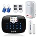 Price comparison product image KERUI G19 433Hz Wireless Wired GSM SMS RFID Home Burglar Security Alarm System DIY Kit with Touch Screen Keypad Auto Dial Tamper Alarm with Wireless Door Sensor