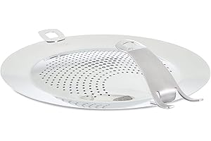Fissler clippix / Protector contra salpicaduras, tapa antisalpicaduras para colgar de arriba abajo, Para todas las cacerolas y ollas de Fissler con Ø 24-28 cm y mango de seguridad