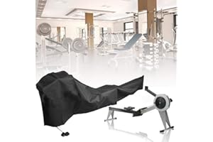 ELR Cubierta para máquina de remo, cubierta protectora para equipo de fitness y cubierta de tela impermeable a prueba de polvo para uso en interiores y exteriores