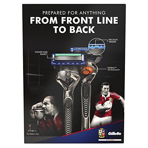 Gillette Fusion ProGlide Limited Edition Lions Razor with 4 Blades