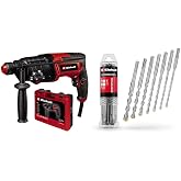 Einhell TC-RH 800 4F, Kırıcı Delici + Einhell SDS PLUS u&ccedil; seti 7 par&ccedil;a, 6-14/160 mm