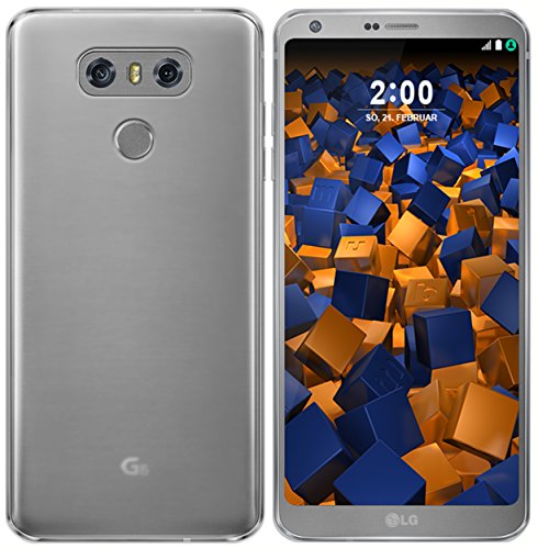 Preisvergleich Produktbild mumbi Schutzhülle für LG G6 Hülle transparent weiss