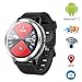 Produktbild XIAYU 4g Smart Watch, Fitness Tracker 2 Millionen Pixel Camera Support Nano SIM Card WiFi Bluetooth GPS Navigation Heart Rate Monitoring Support Android Ios Waterproof,Gray
