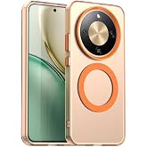 Honor Magic 8 Lite ile Uyumlu Kılıf Parmak Izi Yapmaz Buzlu Şeffaf Ince Tasarım Kamera Koruma &Uuml;st&uuml;n Koruma Manyetik Şarj Uyum