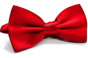 TIutmivo Papillon per Bambini, Cravatta da Ragazzo, Papillon Regolabile in Tinta Unita, per Feste di Matrimonio, Casual, Occasioni di Lavoro