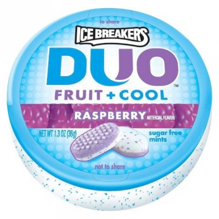 Preisvergleich Produktbild Ice Breakers Duo Fruit and Cool Raspberry 1.3 OZ (37g)