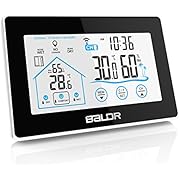 BALDR TP55 V3 Digital Thermometer-Hygrometer, schwarz