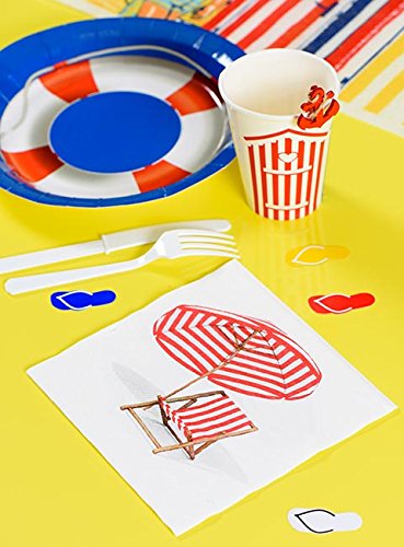 SANTEX 4777-99, Sachet 20 serviettes de table Vacances - 2