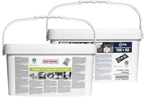 SENO & SENO Rational kit Pastiglie 150 detergenti e 150 brillantanti per forno Rational iCombi