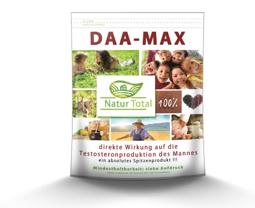 Preisvergleich Produktbild DAA MAX (250 Kapseln) Testosteronspiegel erhöhen