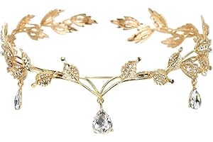 MisFun Strass Accessori Capelli Sposa, Gioielli Per Capelli, Corona Regina, Corona Compleanno, Accessori Per Capelli Da Cerimonia