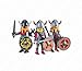 Produktbild 7677 - PLAYMOBIL - 3 Wikinger Krieger