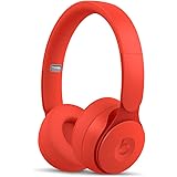 Beats Solo Pro Kabellose Bluetooth On-Ear Kopfhörer mit Noise-Cancelling – Apple H1 Chip, Bluetooth der Klasse 1, aktives Noise-Cancelling, Transparenzmodus, 22 Stunden Wiedergabe – Rot