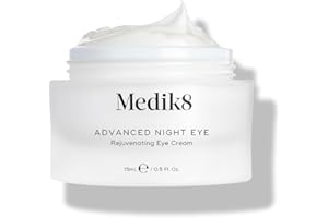 Medik8 Advanced Night Eye - Rejuvenating Eye Cream - Smooth Fine Lines & Brighten Dark Circles - 15ml