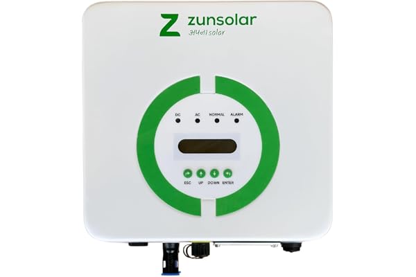 ZunSolar 4kW On Grid Pure Sine Wave Solar Inverter High Efficiency MPPT, IDA Technology, 10 Year Warranty