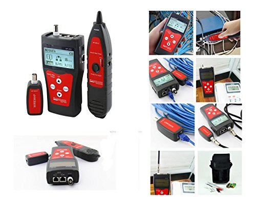 Kalea Informatique Netzwerktester RJ45 RJ11 USB BNC: testet die Länge (RJ45 BNC)/Kartographie (RJ45 BNC)/Eichstrich (RJ45 RJ11 BNC USB)/mit Funktion Anti Scrambling