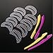 RUIMIO Eyebrow Razor Eyebrow Shaper 4pcs with Eyebrow Stencil 9pcs