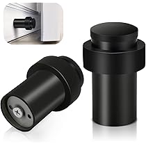 Fermaporta In Gomma Extra Large - Cuneo Antiscivolo Per Porte, Cancelli E Recinzioni, Nero - Foto 6