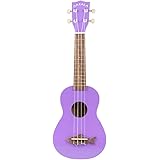 Kala MK-SS Makala Soprano Ukulele with Vintage Satin Finish (Sea Urchin Purple): 