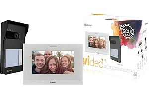 Interphone vidéo 1 Appel Kit Light Soul avec Moniteur Art 7 Lite - Golmar