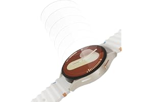 Sinoacc 6-PCS (Panzerglas Größe 36.5mm) Panzer Schutz Glas Für Samsung Galaxy Watch 7 40mm/Watch 6 40mm/Watch 5 40mm/Watch 4 40mm/Watch Fe, HD Hartglas Displayschutzfolie