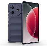 Zore Tecno ile uyumlu Camon 30 Pro 5G Kılıf Esnek TPU Oyuklu Arka Y&uuml;zey Tasarımlı Zore Etnik Silikon Kapak Lacivert