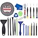 Price comparison product image MMOBIEL 24 in 1 Professional Repair Toolkit Screwdriver set incl. 2mm adhesive tape for iPhone iPad iPod Samsung Huawei Xiaomi NINTENDO Incl. PVC Suction Cup Nylon Spudger