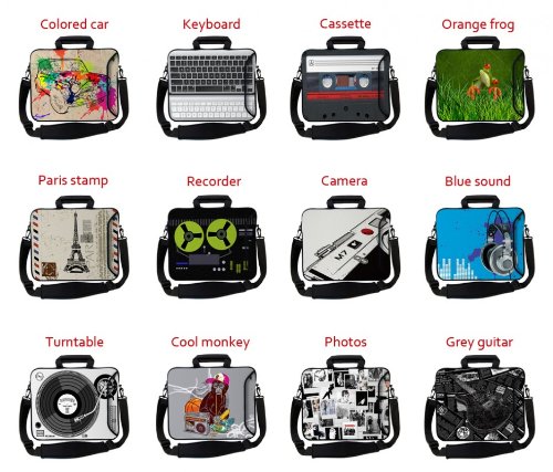 MySleeveDesign Laptoptasche Notebooktasche Umhängetasche Größe 15,6 Zoll und … - 4