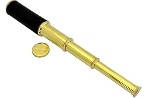 NAUTICAL REPLICA HUB The New Antique Store Telescopio de bolsillo de latón - Telescopio de barco - 15 "pulgadas