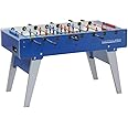 Garlando Calcio Balilla Master PRO con Aste Rientranti e Gambe Pieghevoli Blu