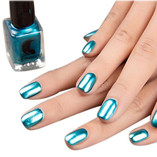 Yogogo Spiegel Nagellack Beschichtung Silber Paste Metall Farbe Edelstahl
