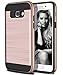 Produktbild Vunake Galaxy A5 2017 Hülle, Galaxy A5 2017 Telefon Hülle Dual-Layer stoßfest Schutzhülle mit weichen TPU Silikon inneren Stoßfänger + Harte PC Anti-Kratzern Wieder Hüllen für Galaxy A5 2017-Roségold