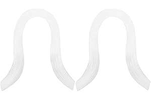 PATIKIL 240pcs Quilling Strips Paper, 3mm x 39cm Origami Paper Quilling Kits for Adults Beginner Art DIY Craft Christmas, White