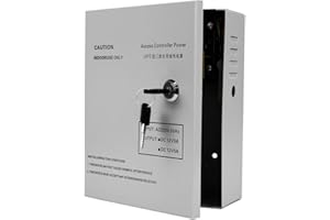 YAVIS DC12V 3A / 5A Ausgang AC90V-260V Zugangskontroll-Powerbox für alle Arten von elektrischen Türschlössern mit Zeitverzögerung-dyx 5A Zugangskontrollsystem