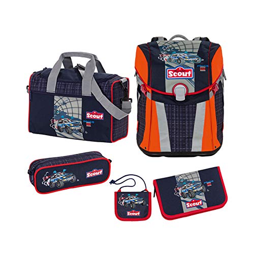 Preisvergleich Produktbild Scout - Sunny Active Lite - Schulranzen Set 5 tlg. - Polizei
