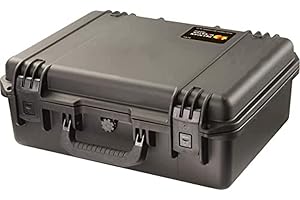 PELICAN PELI Storm IM2400 Professioneller Kamerakoffer, Wasser- und Staubdicht, 26L Volumen, Mit Schaumstoffeinlage (Anpassbar), Schwarz