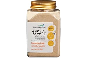 ‎JEOLLANAMDO THE KITCHEN OF KOREA Sojabohne Natto Pulver 100%, Traditionell Cheonggukjang Rezept 180g